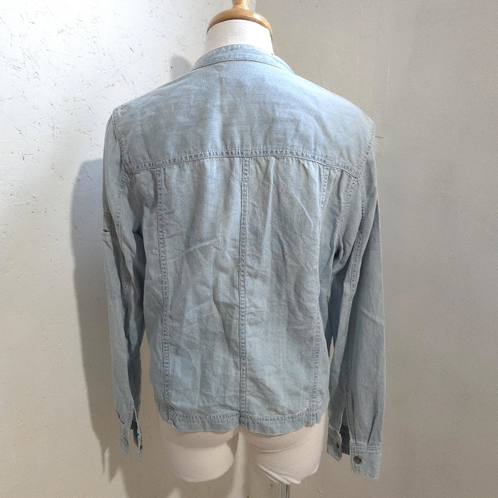 BCBGMaxAzria Light Blue Jacket - Picture 5 of 9